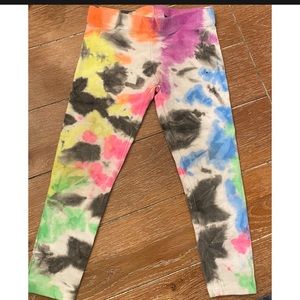 Firehouse tie dyed leggings